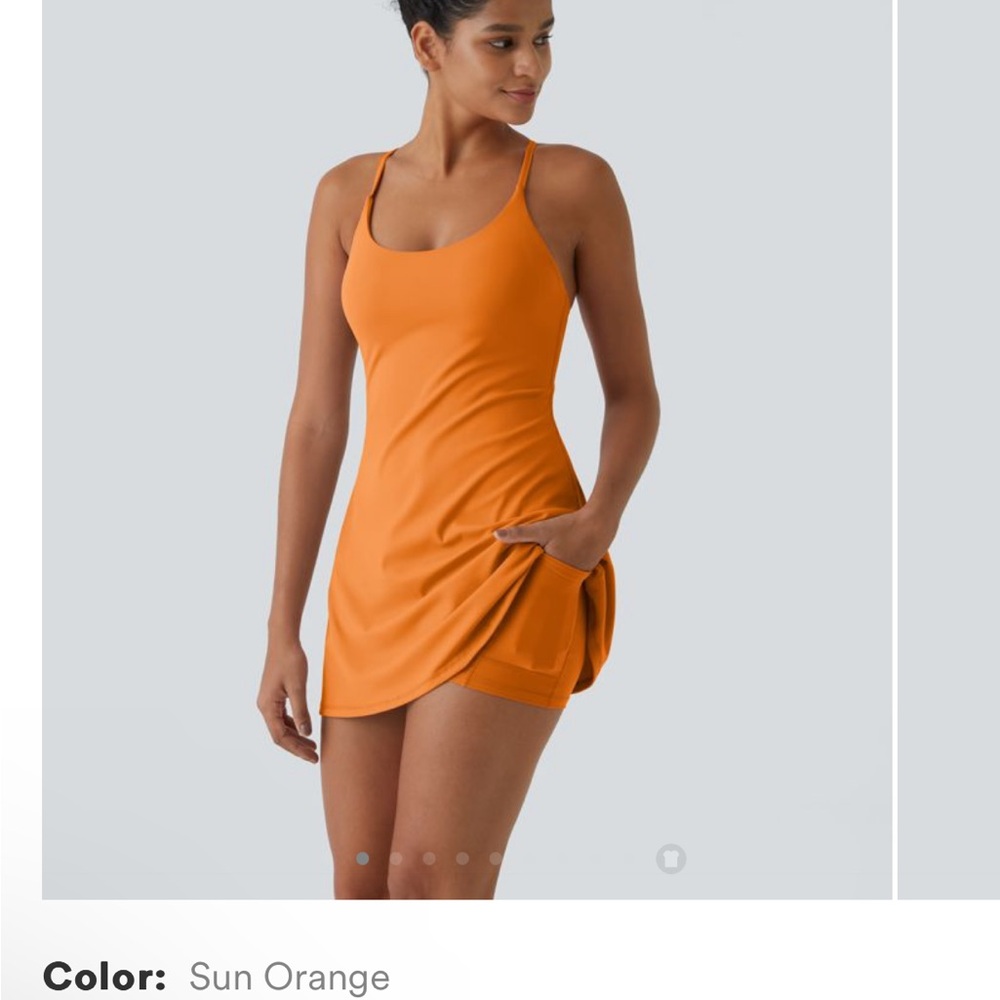 Sun Orange Women's Swim Dress